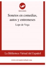 Libro Sonetos en comedias, autos y entremeses, autor Biblioteca Virtual Miguel de Cervantes