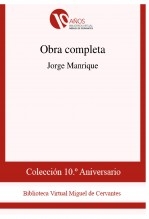 Libro Obra completa, autor Biblioteca Virtual Miguel de Cervantes