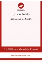 Libro Un candidato, autor Biblioteca Virtual Miguel de Cervantes Libro Un candidato, autor Biblioteca Virtual Miguel de Cervantes
