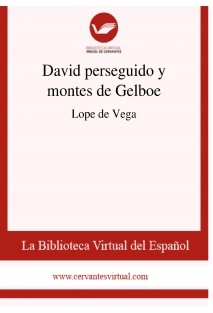 David perseguido y montes de Gelboe