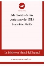 Memorias de un cortesano de 1815 Memorias de un cortesano de 1815