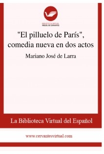 "El pilluelo de París", comedia nueva en dos actos