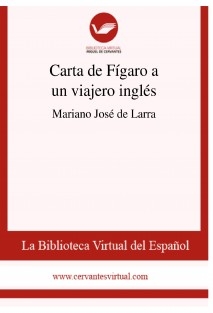 Carta de Fígaro a un viajero inglés