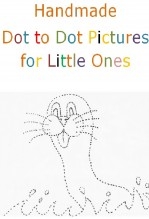Handmade dot to dot pictures for little ones