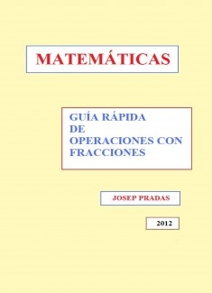 Guía rápida de operaciones con fracciones