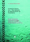 Fundación Fesore, Inc.:  Plan Nacional de Regularización de Extranjeros