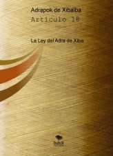 La Ley del Adra de Xiba Art. 18