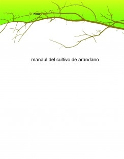 manaul del cultivo de arandano