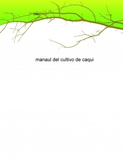 manaul del cultivo de caqui