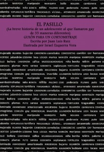 EL PASILLO (La breve historia de un adolescente al que llamaron gay de 33 maneras diferentes). GUIÓN PARA UN CORTOMETRAJE.