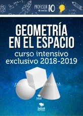 Libro GEOMETRÍA EN EL ESPACIO + CURSO INTENSIVO EXCLUSIVO 2019-2020, autor Sergio Barrio