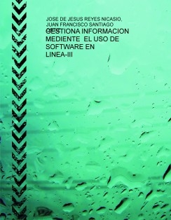 GESTIONA INFORMACION MEDIENTE EL USO DE SOFTWARE EN LINEA-III