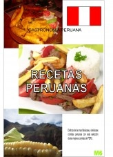 Libro GASTRONOMÍA PERUANAS, autor M 6 Libro GASTRONOMÍA PERUANAS, autor M 6