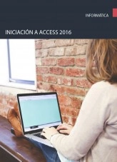Libro Iniciación a Access 2016, autor Editorial Elearning Libro Iniciación a Access 2016, autor Editorial Elearning