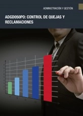 Libro ADGD050PO - Control de quejas y reclamaciones, autor Editorial Elearning Libro ADGD050PO - Control de quejas y reclamaciones, autor Editorial Elearning
