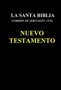 LA SANTA BIBLIA (1976) - NUEVO TESTAMENTO