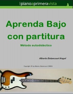 Aprenda Bajo con partitura