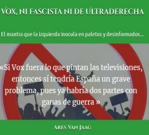 Vox, ni Fascista ni de Ultraderecha (Ilustrado)