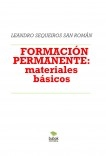 FORMACIÓN PERMANENTE: materiales básicos