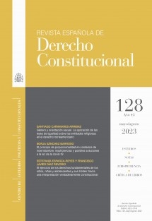 Revista Española de Derecho Constitucional, nº 128, mayo/agosto 2023