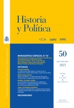 Libro Historia y Política, nº 50, julio-diciembre, 2023, autor Centro de Estudios Políticos 