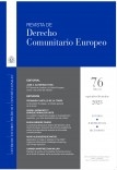 Revista de Derecho Comunitario Europeo, nº 76, septiembre-diciembre, 2023