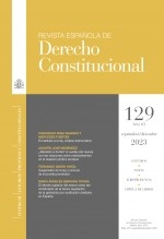 Libro Revista Española de Derecho Constitucional, nº 129, septiembre-diciembre, 2023, autor Centro de Estudios Políticos 