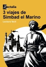 Libro 3 viajes de Simbad el Marino - Lectura fácil, autor Ediciones Lectalia 